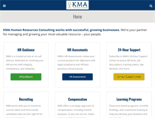 Tablet Screenshot of kmaconsultingllc.com